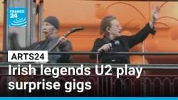 U2 celebrate 50 years in music with surprise gigs • FRANCE 24 English