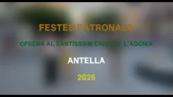 🙏✨ The offering to the Most Holy Christ of the Agony brings together the devotion of Antella