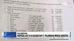 SUMSEL HARI INI - PROPOSAL HUT RI DI KECAMATAN IT I PALEMBANG MENUAI SOROTAN