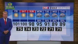 Friday's high for the Triad expected to hit over 100 degrees