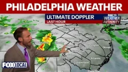 Weather Authority: Heavy rain clears out for Monday