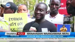 Waandishi wa Meru Waandamana Kupinga Mashambulizi Dhidi ya Wanahabari
