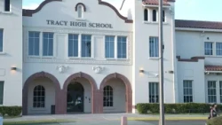 Tracy High football coach arrested after phone found recording students in locker room