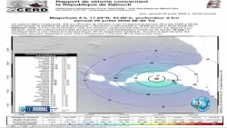 Djibouti : un séisme de magnitude 4,3 enregistré dans le golfe de Tadjourah, sans dégâts ni victimes