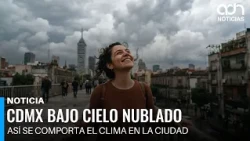 This is how the weather will be today and tomorrow in Mexico City with a partly cloudy sky
