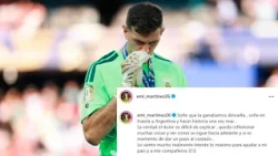 Bombazo del Dibu Martínez, puso en duda su continuidad en la Selección