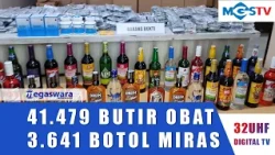 SUKABUMI POLICE BUST DISTRIBUTION OF ILLEGAL ALCOHOL AND DANGEROUS DRUGS IN SUKABUMI