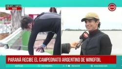 Paraná Hosts the Argentine Wingfoil Championship