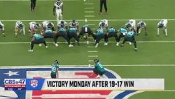 Jaguars win a thriller in London against Eagles, will face Texans next across the pond