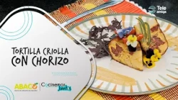 Make a CREOLE TORTILLA WITH CHORIZO and fight hunger! | Tiendas ÍSIMO & ABACO