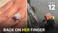 Hudson Valley woman reunited with lost ring after river search