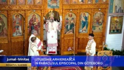 Liturghie arhierească, în Paraclisul Episcopal din Göteborg