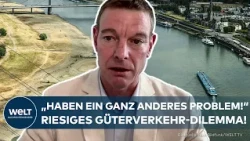 RHINE CATASTROPHE LOOMING: Huge freight transport problem! – "We need a holistic solution!"
