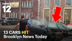 Brooklyn News Today: Teens crash into 13 parked cars, shooting investigation and apartment fire