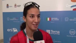 Mediterranean Games "Taranto 2026" – Boxing.. Mounia Touttier after qualifying for the semifinals