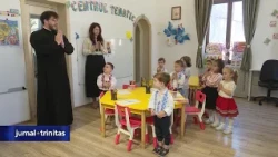 O carte, un zâmbet și o lecție despre bunătate pentru copiii de la Grădinița „Buna Vestire”