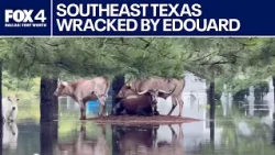 Southeast Texas slammed by Tropical Storm Edouard