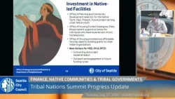 Finance, Native Communities and Tribal Governments Committee 7/21/2026
