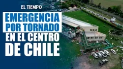 Shocking tornado hits central Chile: dozens of homes affected | EL TIEMPO