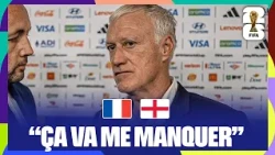 Deschamps' EMOTION for his final match... "I'm going to miss it"