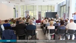 Bemutatták az Agria folyóirat nyári számát - 2026.07.13.