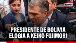 🔴🔵Rodrigo Paz expresó palabras de reconocimiento hacia Keiko Fujimori
