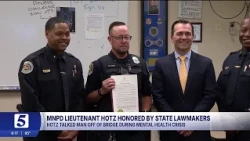 Metro Police lieutenant honored for mental health, drug safety work