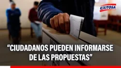 🔴🔵Citizens have access to mayoral candidate information, Silvia Guevara indicates
