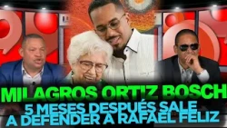 Milagros Ortiz Bosch's big blunder when she came out to defend the fired Rafael Feliz