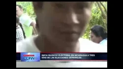 Nicaragua: inicia silencio electoral 2021