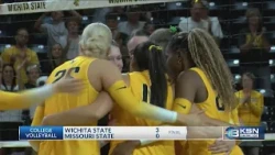 Wilson, Jones lead WSU to sweep of Missouri State in Shocker Volleyball Classic