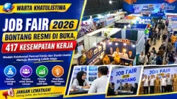 Bontang Job Fair 2026 Officially Opens, 417 Job Opportunities