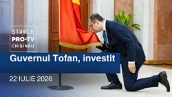 PRO TV News (1:00 PM) | TOFAN GOVERNMENT SWORN IN | Moldova