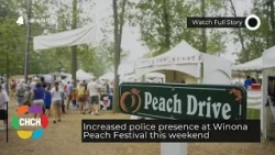 Increased police presence at Winona Peach Festival this weekend