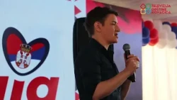Ana Brnabić u Crepaji: Najbolji ste narod na svetu!