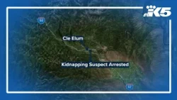 Kidnapping suspect arrested, identified near Cle Elum