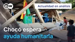Difficult access to the Colombia earthquake epicenter complicates aid delivery
