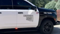 Authorities searching for vehicle involved in sideswipe collision in LeFlore County