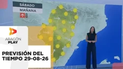 Weather forecast in Aragon, Saturday, August 29