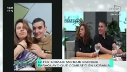 We learn the love story of Marcos Barrios, the Paraguayan fighting in Ukraine.