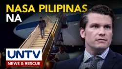 US Dept. of War Sec. Hegseth, nasa Pilipinas na para dumalo sa ASEAN defense meeting