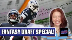 #NFL Afters: Fantasy Football Draft Special! Roster-building strategies & targets to 👀 with Liz Loza