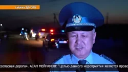 Temporary traffic narrowing organized on a section of the Chelyabinsk-Novosibirsk highway