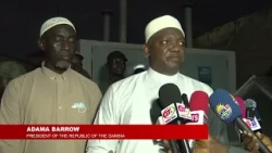 PRESIDENT BARROW INAUGURATES WATER FACILITY IN NEMASU