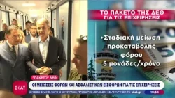 Πακέτο ΔΕΘ: Οι μειώσεις φόρων και ασφαλιστικών εισφορών για τις επιχειρήσεις | Βραδινό Δελτίο