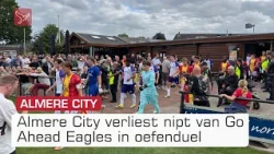 Almere City verliest nipt van Go Ahead Eagles in oefenduel | Omroep Flevoland