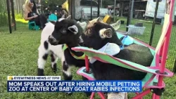 NC mother speaks out after she hired company with rabid goats for kids' birthday party