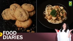 Chewy Chocolate Chip Cookies, Pan-fried Garlic Chicken | Food Diaries | Zarnak Sidhwa | 3 Sep 26