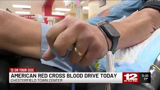 12 On Your Side Blood Drive begins at 1 p.m. Monday