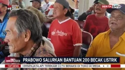 Momen Bahagia Pengayuh Becak Cirebon Terima Bantuan Presiden Prabowo | Berita Merah Putih